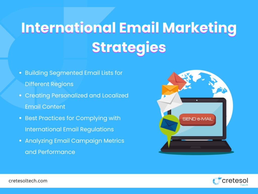 international email marketing strategies points