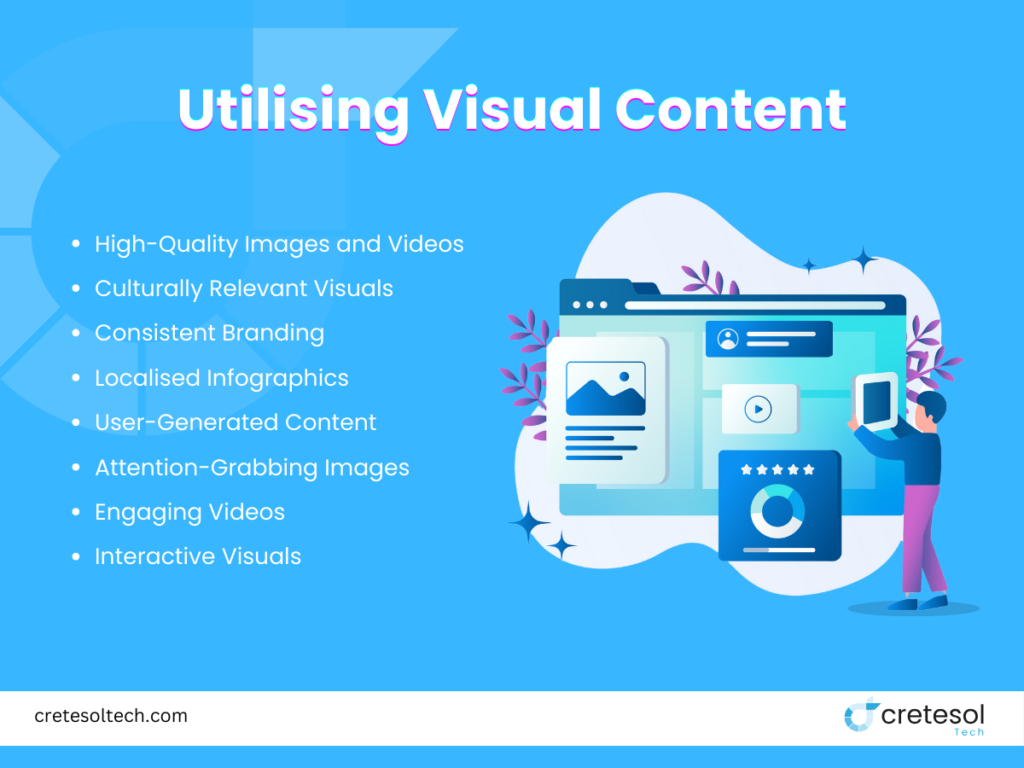 Utilising Visual Content