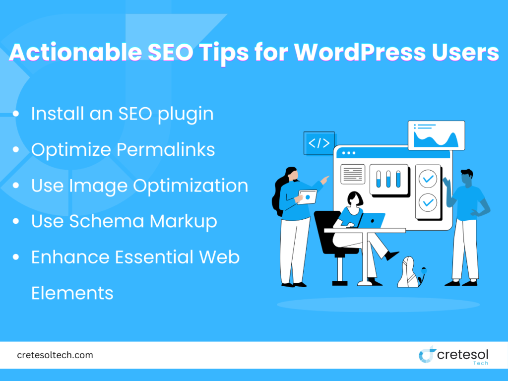 Actionable SEO Tips for WordPress Users