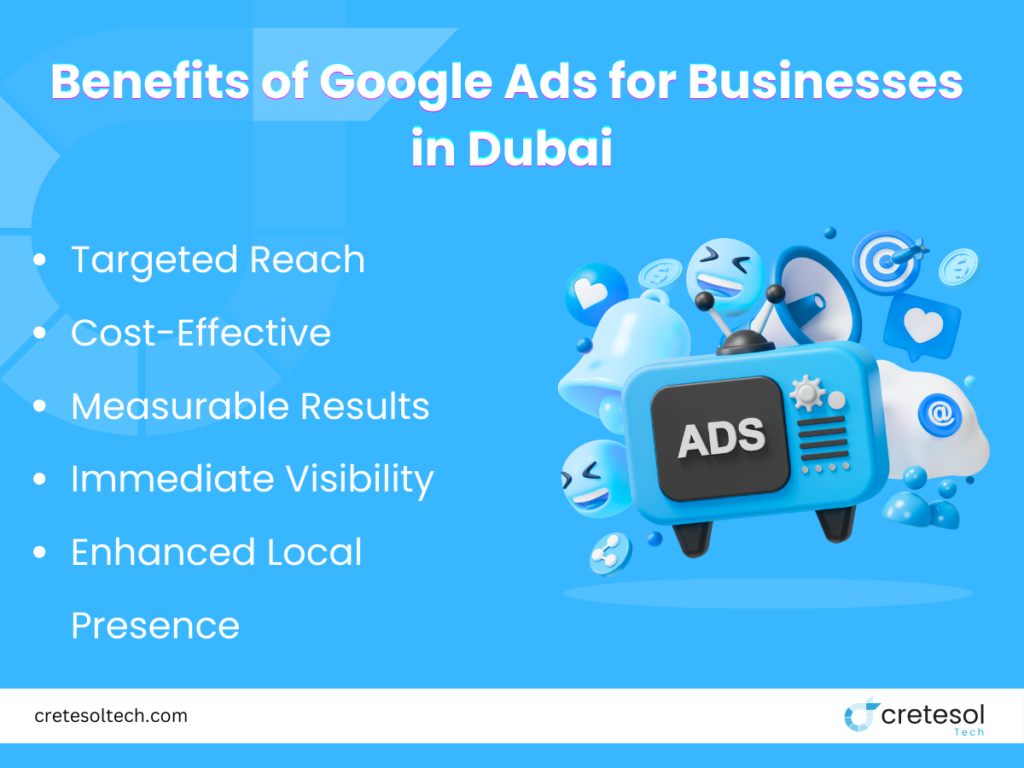 Benefits of Google Ads for Businesses in Dubai