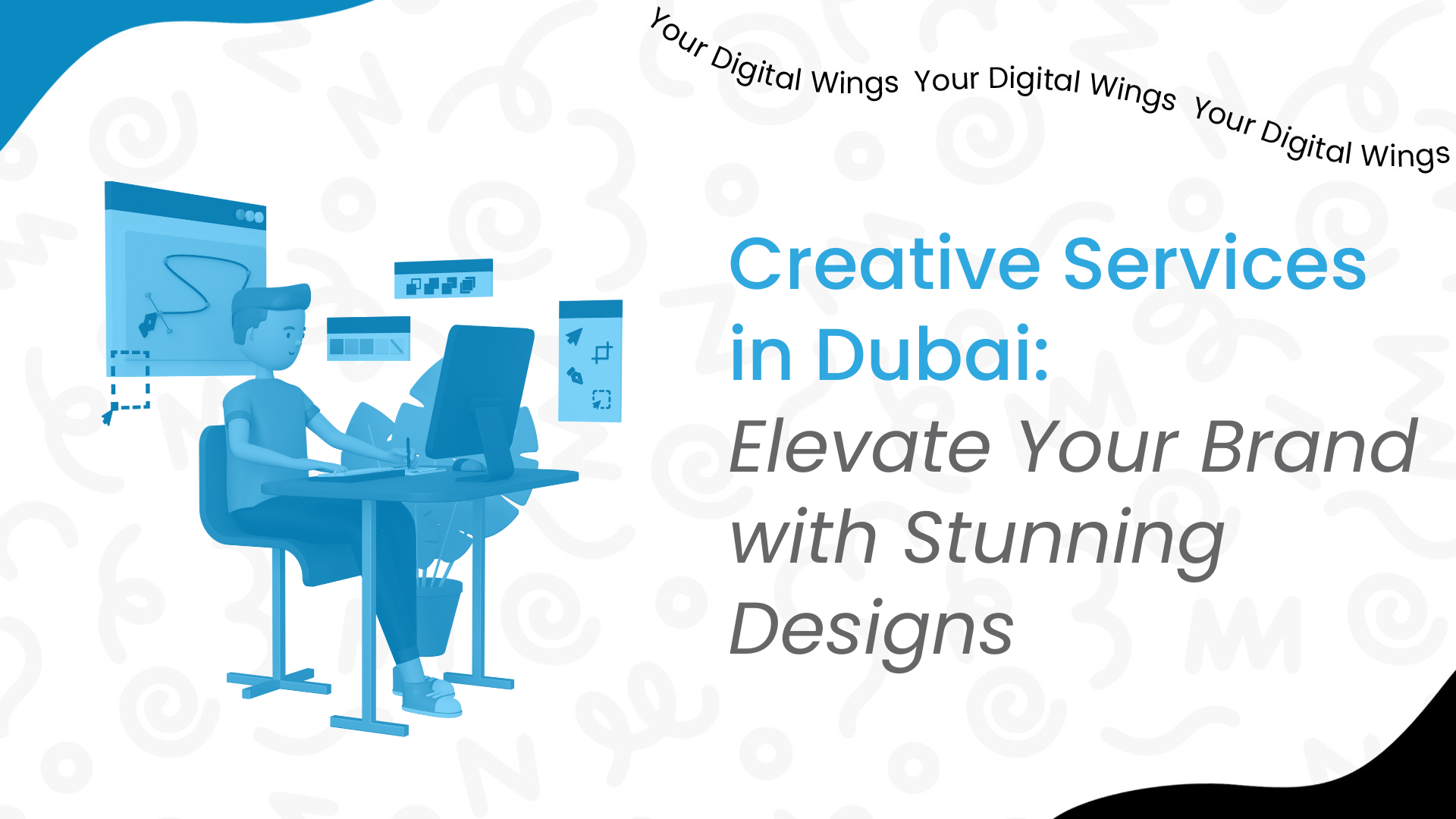 Creative services in Dubai by Cretesol Tech to elevate your brand with unique and eye-catching designs for impactful marketing.