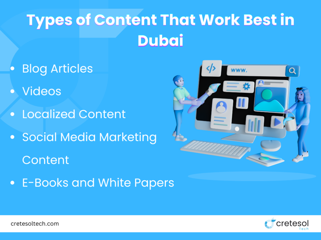 Types of Content That Work Best in Dubai